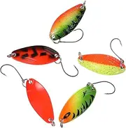 KOMBIUDA 5 Pcs Bionic Fishing Durable Simulated Bait with Hooks for Freshwater Saltwater Fishing for Anglers and Outdoor Enthusiasts