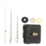 1Set Quartz Clock Movement 0.7" Movement Shaft for 7-8mm Clock Dial Thick Silver