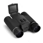 10x Lcd Binoculars with Neck Strap and 25mm Objective Lens