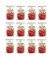 Al Hana Egyptian Fava Beans (Ready to Eat) 12 Cans 14.11oz/400g