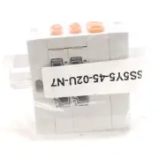 SMC SS5Y5-45-02U-N7 Pneumatic Manifold, 2-Station, ø1/4in & ø3/8in One-Touch