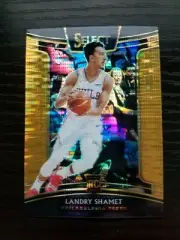 2018-19 Select Prizms Neon Orange Pulsar #59 Landry Shamet ROOKIE RC /13