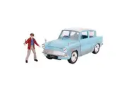 Jada 1:24 Scale Harry Potter 1959 Ford Anglia With Figure Hollywood Ride Model