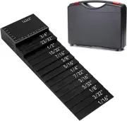 Setup Blocks Woodworking Tools - 15-Piece Gauge Block Set with Precise Aluminum