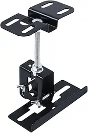 Speaker Wall Mounted Speaker Mounting Bracket Speaker Hanger High Performance Accessory Black for Living Room Indoor Bedroom
