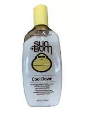 Sun Bum Aloe Lotion Cool Down White 8oz, Soothing and calming aloe lotion