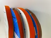 Hook and Loop Tape Orange 50 Yards Rolls of each hook and loop