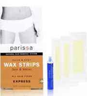 Parissa Quick & Easy Wax Strips Face & Bikini All Hair Type 16 Strips
