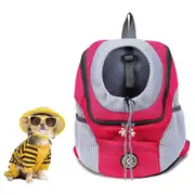 Small Dog Front Backpack Ventilated Mesh Dog Travel Back Pack Pet Dog Carrier Backpack