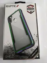 Raptic Shield Multi Color Case for Galaxy A11 - 10 ft drop tested Shield New