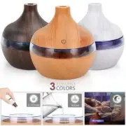 Oil Aroma Diffuser Aromatherapy LED Essential Ultrasonic Humidifier Air Purifier