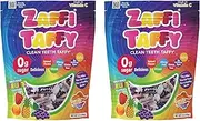 Zollipops Candy Clean Teeth Keto Sugar Free Taffy, Variety Pack, 3 Oz Pack of 2