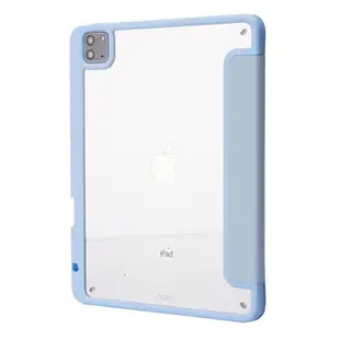 保護套 帶筆槽 變形 多折皮套 亞克力 透明 防摔 保護殼 適用iPad Air 1 2 9.7 Mini 6