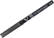 Pilot V5 Liquid Ink Rollerball 0.5 mm Tip (Single Pen) - Black