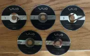Sony Vaio VPCE_30FX Series Recovery DISCS CDS CD-ROM-Version. Windows 7