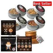 All-in-One Cocktail Smoking Kit with Variety of Wood Flavors for Home Bartenders