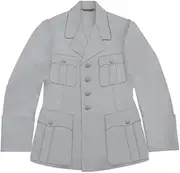 [militaryharbor] WWII German Luftwaffe M33 Officer White Cotton Jacket Tunic