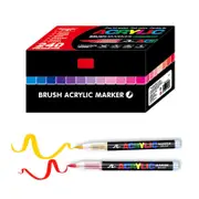 Catzon Acrylic Marker 240 Colors Direct Liquid Soft Head for Canvas Wood