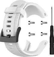 Shieranlee Compatible for Suunto 5 Watch Band,Silicone Watch Strap, Soft Solid Casual Replacement Watch Band
