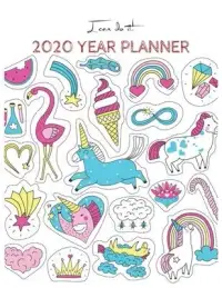 在飛比找博客來優惠-I Can Do It 2020 Year Planner: