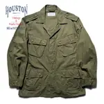 【HOUSTON JAPAN】 越戰定番 初期型斜口袋 OG107 熱帶用野戰服 L, XL,XXL 現貨供應中