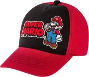 Nintendo Boys Baseball Cap, Super Mario Kids Hat for Little Boys Ages 4-7