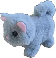 Realistic Robot Cat | Electric Fake Cat,Cute Animals Toys for Daughter Girls Boys Son Mother's Day Thanksgiving Valentine's Day Family Home Offices
