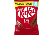 Kitkat Milk Chocolate 18 Mini Bars Share Pack 252g