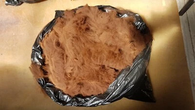 Rockleigh Alpacas - Alpaca Fleece - Brown - Coco - 500g