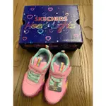 ［全新］SKECHERS女童童鞋13CM /HEART LIGHTS 會發光