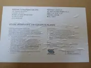 Clear Acrylic Sheet, Plexiglass Plastic Sheet 1/4" x 24" x 24"