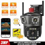 4K WiFi Security Camera Wireless Outdoor IP PTZ Smart Home CCTV Security IR Cam