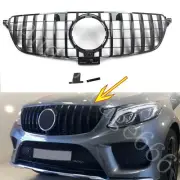 FOR MERCEDES BENZ GLE W166 2016-2019 GRILLE BLACK GT PANAMERICANA CAMERA