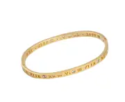 Creative Fashion Hollow Roman Numerals Shiny Bracelet Female Rose Gold Bracelet Bracelet-2