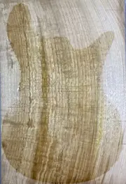 5A 10mm Figure Les Paul Guitar Top Spalted Flame Maple Wood Set Luthier supply