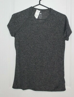 Adidas Climalite Women's Athletic T Shirt Gray Size Adult Small