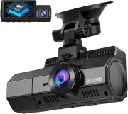 4K Dual Dash Camera Front and Inside Veement T70X with GPS, 2160P Front View