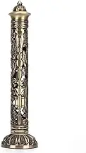Incense Burner Bronze Sound Dragon and Phoenix Embossed Craft Decoration Tea Room Decoration, Retro and Chic Electroplating Coloring Does Not Fade, Built In 3 Incense Jacks Suitable for Home