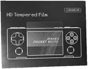 Generic Tempered Glass Screen Protector for Ayaneo Pocket Micro 9H HD Anti-scratch Tempered Films Ultra Clear Game Console Film Anti-fingerprint Game Accessories