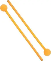 HOOTNEE 2pcs Plastic Mallets Drumsticks Bell Mallets for Percussion Instruments Xylophone Suitable for Skill Levels