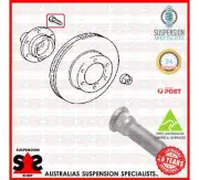 Wheel Stud Suit TOYOTA Tarago / Estima 2.4 4WD (TCR21G, TCR20G) PREVIA I (_R1_, (for: Toyota)