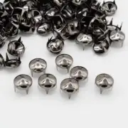 100 Pieces 12mm Round Cone Studs Spots Rivets Claws Rivets