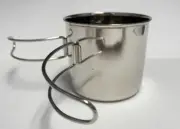 Campmor Stainless steel Lightweight Mug Cup For Camping And Tableware, 16 oz