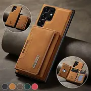 Handbag Wallet Phone Case for Samsung Galaxy S24/S23/S22/S21/S20 Plus Ultra A14/A54 Note 20 Ultra/10 Plus A73/A33/S25 Ultra – TPU PU Leather with Ring Holder
