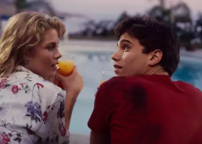 Martha Longley Robby Benson in the tv movie 'California Girls'- 1985 Old Photo 3