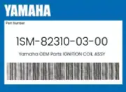 Yamaha Genuine Ignition Coil Assy - 1Sm-82310-03-00