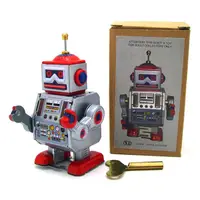 在飛比找蝦皮購物優惠-MS406鐵皮機器人 tintoy 成人收藏玩具 創意禮品 