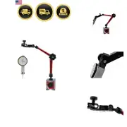 Magnetic Base Indicator Holder with Fine Adjustment Dial Indicator