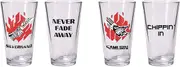 Dark Horse Deluxe Cyberpunk 2077 Johnny Silverhand Pint Glass Set, Multicolor