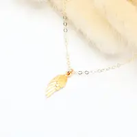 在飛比找蝦皮商城精選優惠-【Angel & Me】金色天使的翅膀 s925 純銀 厚鍍